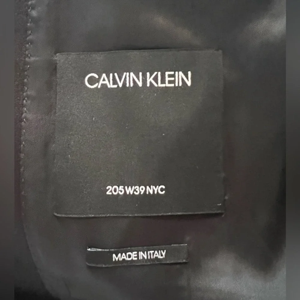 Calvin Klein Black Wool Tuxedo Dinner Jacket Size 42R New